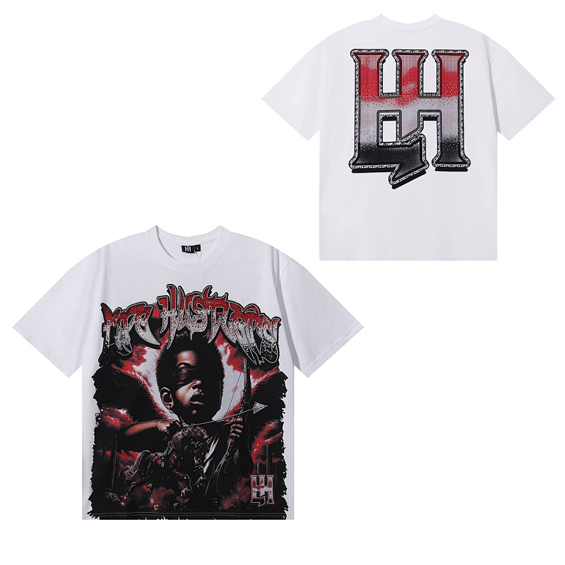 批60，编号LH008，Life Hustlers "Warrior Girl" shirt