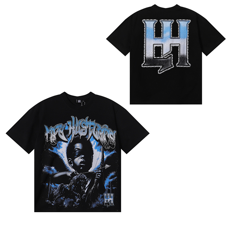 批60，编号LH008，Life Hustlers "Warrior Girl" shirt