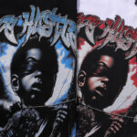 批60，编号LH008，Life Hustlers "Warrior Girl" shirt