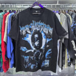 批60，编号LH008，Life Hustlers "Warrior Girl" shirt
