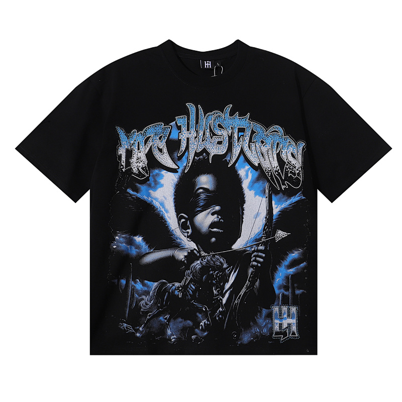 批60，编号LH008，Life Hustlers "Warrior Girl" shirt