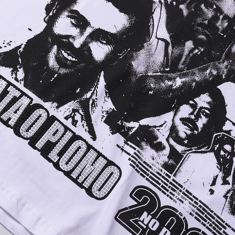 批60，编号LH009，Life Hustlers "Plata o plomo" shirt
