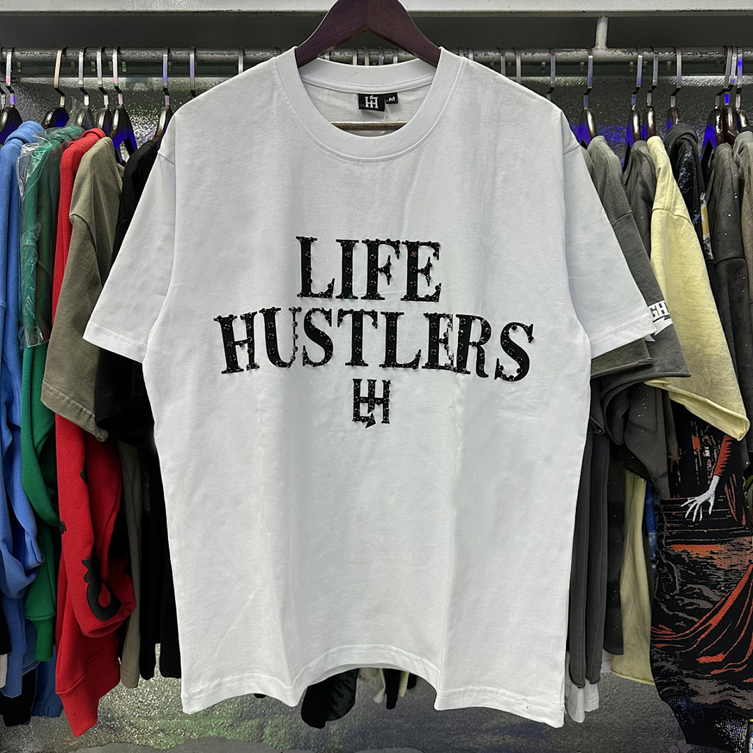 批60，编号LH011，Life Hustlers “BASIC TEE"