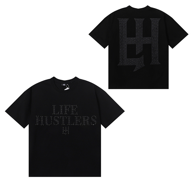 批60，编号LH011，Life Hustlers “BASIC TEE"