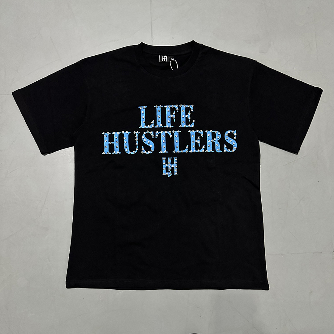 批60，编号LH011，Life Hustlers “BASIC TEE"