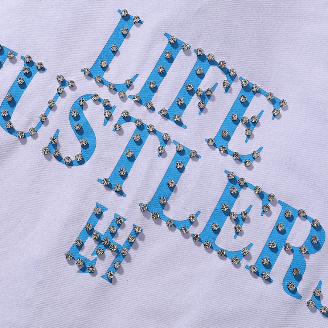 批60，编号LH011，Life Hustlers “BASIC TEE"