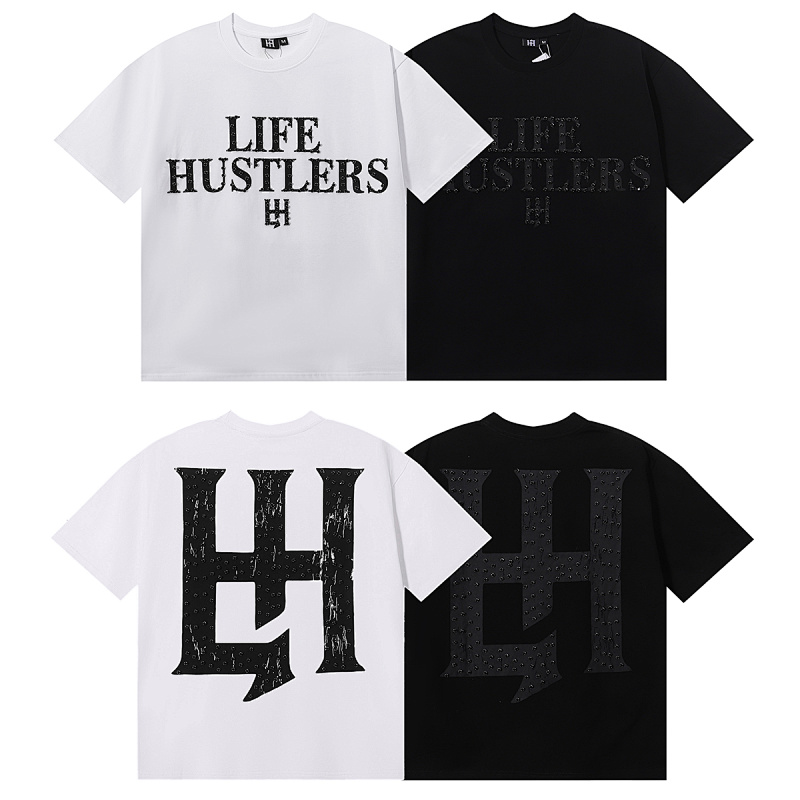 批60，编号LH011，Life Hustlers “BASIC TEE"