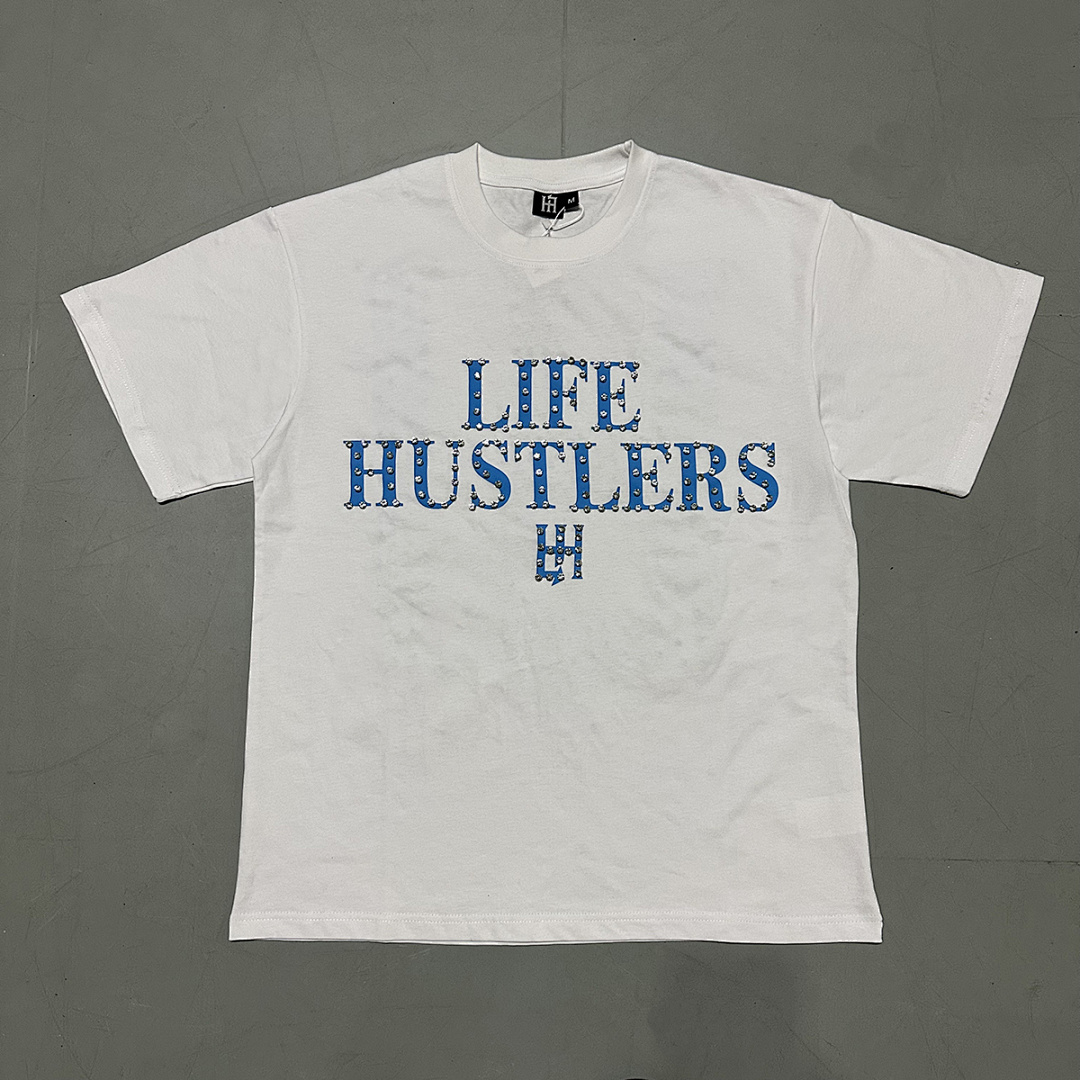 批60，编号LH011，Life Hustlers “BASIC TEE"