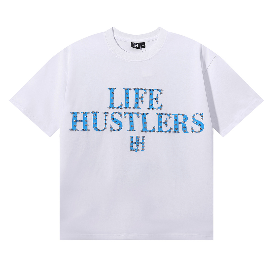 批60，编号LH011，Life Hustlers “BASIC TEE"