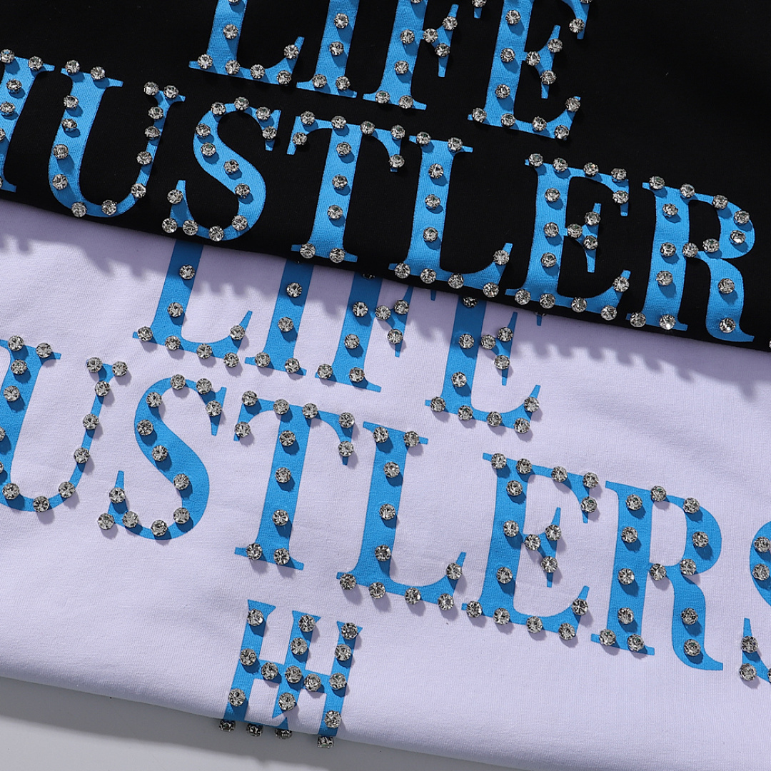 批60，编号LH011，Life Hustlers “BASIC TEE"