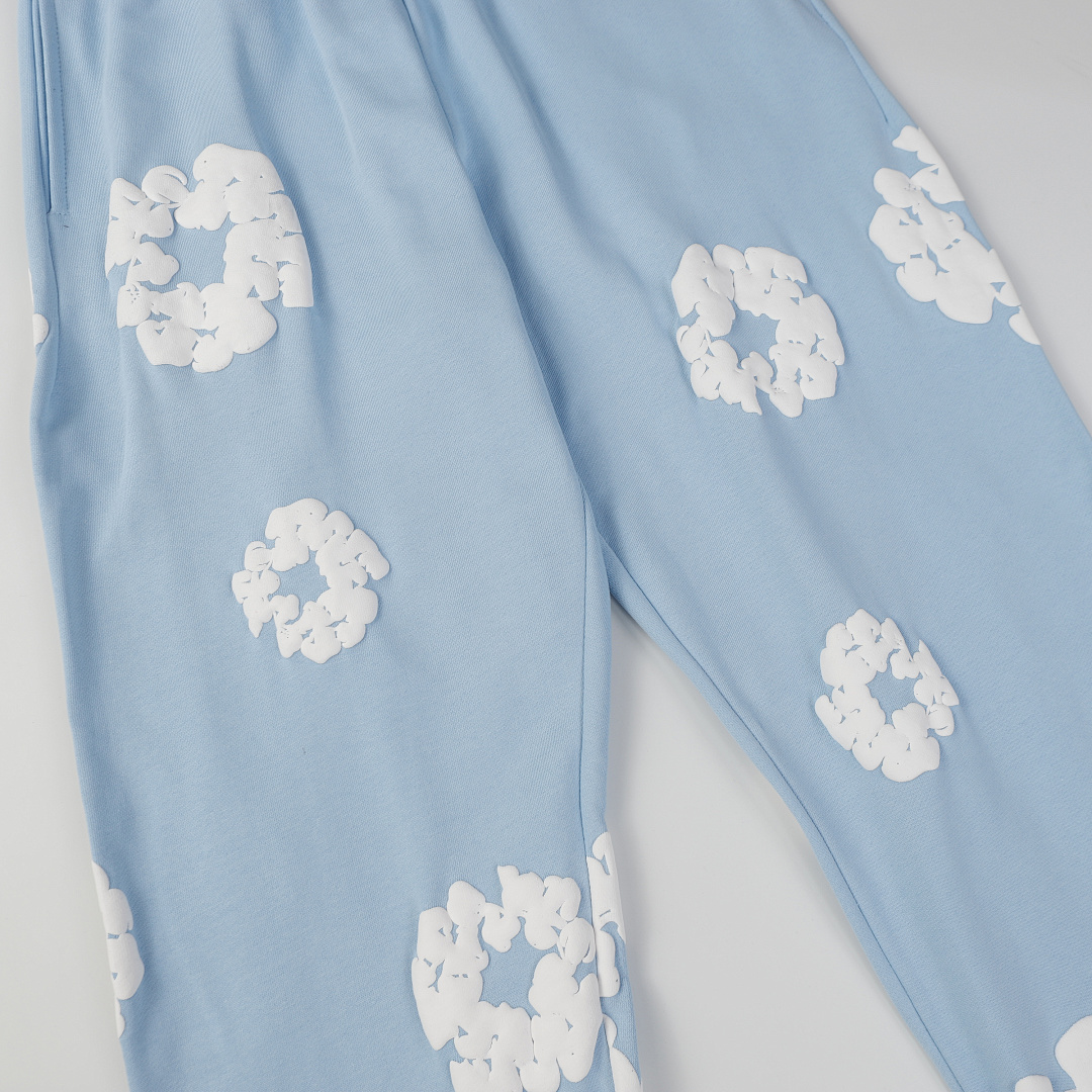 P95 8608毛圈面料380克重 DENIMTEARS 木棉花新款卫衣套装  颜色 黑色 红色 宝蓝 绿色 灰色   蓝色 白色 天蓝  紫色 粉色 彩蓝 橙色 黑灰色 咖啡色 碳灰色 码数S-XL