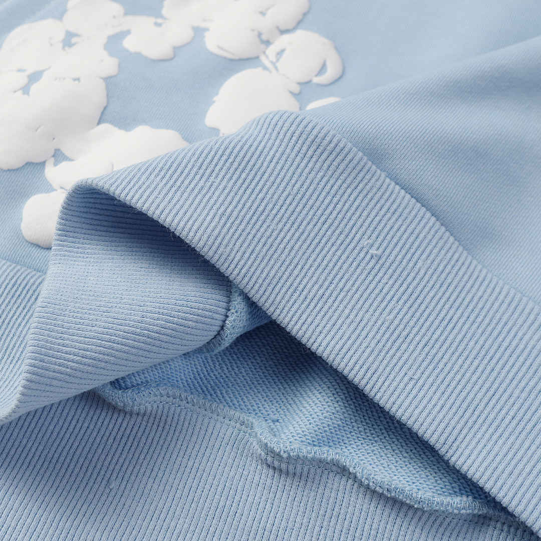 P98 6688毛圈面料380克重  DENIM TEARS木棉花新款卫衣套装 颜色 黑色 红色 宝蓝 绿色 灰色 蓝色 白色 天蓝 紫色 粉色 彩蓝 橙色 黑灰 咖啡色 碳灰色 白白 码数 S-XL