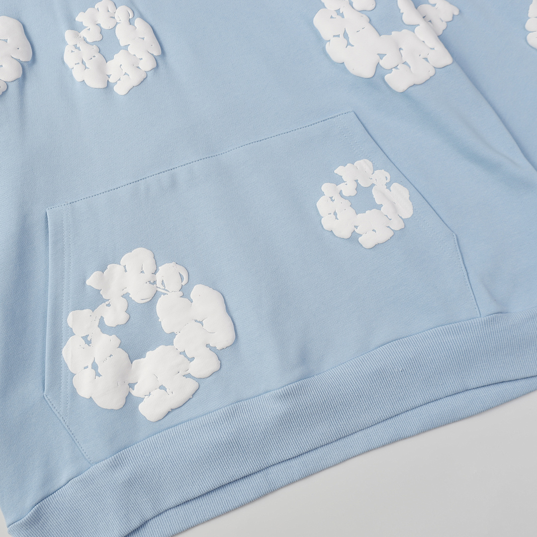P98 6688毛圈面料380克重  DENIM TEARS木棉花新款卫衣套装 颜色 黑色 红色 宝蓝 绿色 灰色 蓝色 白色 天蓝 紫色 粉色 彩蓝 橙色 黑灰 咖啡色 碳灰色 白白 码数 S-XL
