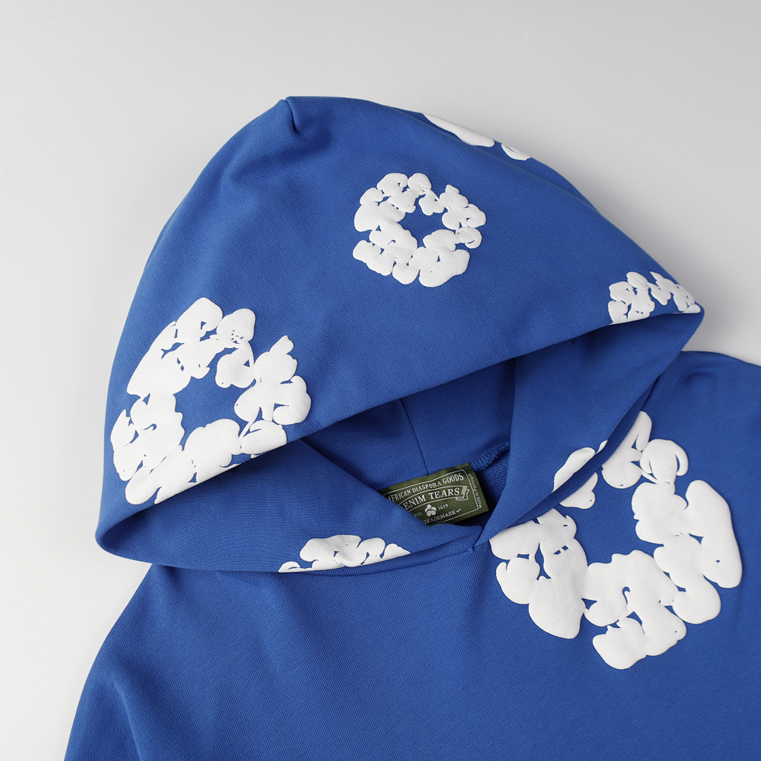 P98 6688毛圈面料380克重  DENIM TEARS木棉花新款卫衣套装 颜色 黑色 红色 宝蓝 绿色 灰色 蓝色 白色 天蓝 紫色 粉色 彩蓝 橙色 黑灰 咖啡色 碳灰色 白白 码数 S-XL