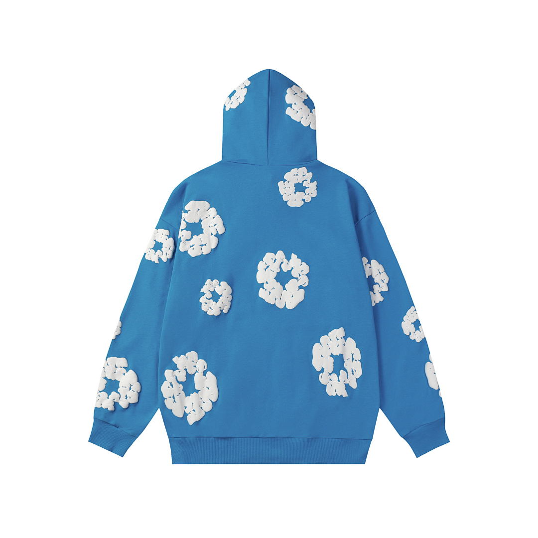 P98 6688毛圈面料380克重  DENIM TEARS木棉花新款卫衣套装 颜色 黑色 红色 宝蓝 绿色 灰色 蓝色 白色 天蓝 紫色 粉色 彩蓝 橙色 黑灰 咖啡色 碳灰色 白白 码数 S-XL