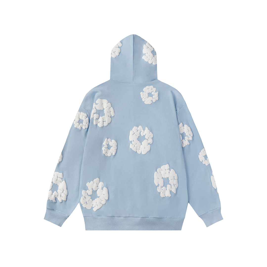 P98 6688毛圈面料380克重  DENIM TEARS木棉花新款卫衣套装 颜色 黑色 红色 宝蓝 绿色 灰色 蓝色 白色 天蓝 紫色 粉色 彩蓝 橙色 黑灰 咖啡色 碳灰色 白白 码数 S-XL