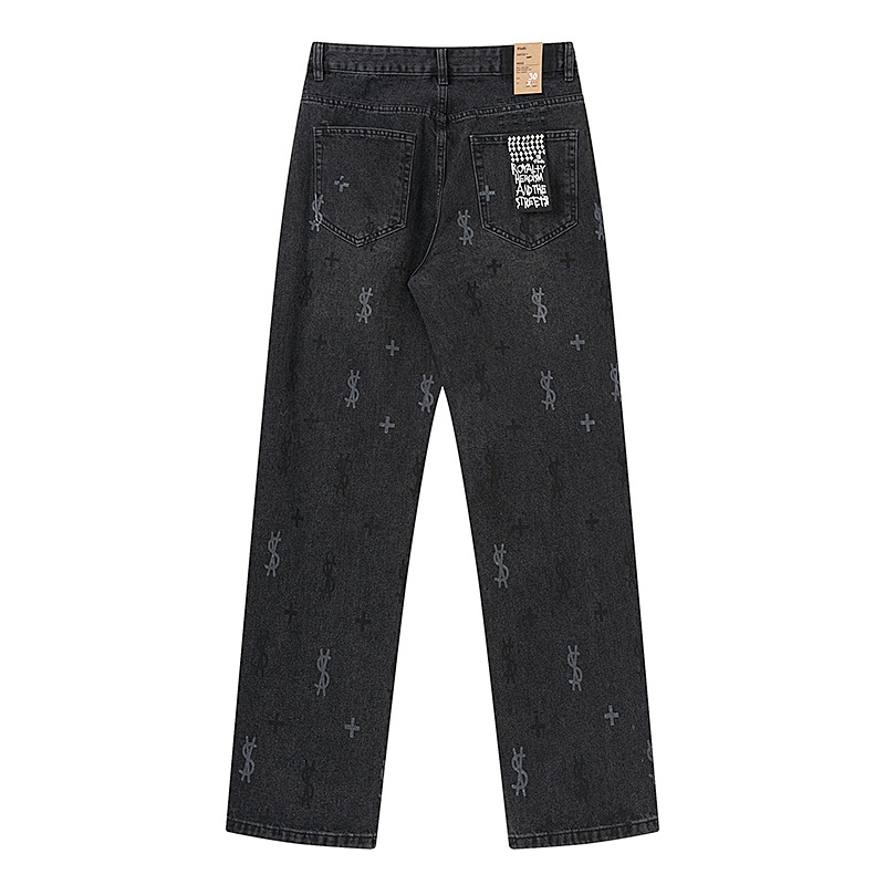 编号KS9025//Ksubi 宽松直筒牛仔裤批130