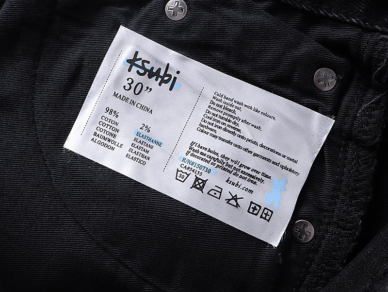 编号KS9028//Ksubi 宽松直筒牛仔裤批130