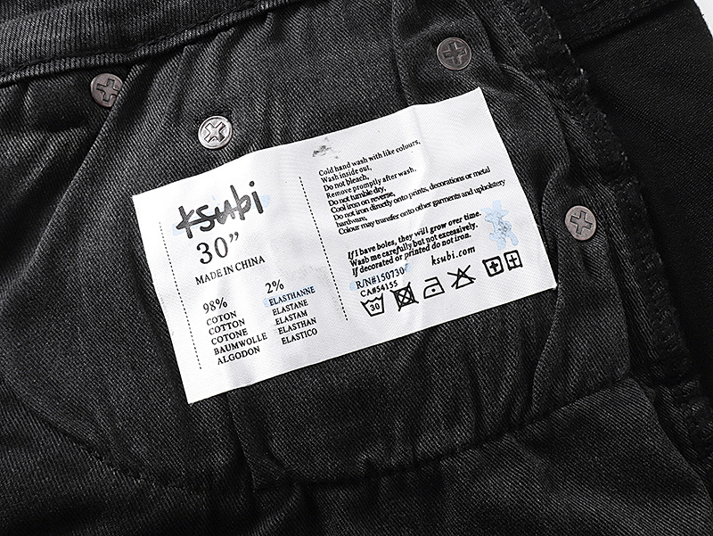 编号KS9019//Ksubi 修身小脚牛仔裤批128