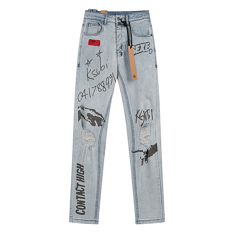 编号KS9005//Ksubi 修身小脚牛仔裤批128