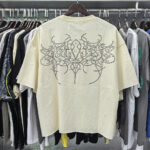 BK017P75，BKYS Rock F-Terry Cropped T-shirt烫钻设计
