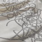 BK017P75，BKYS Rock F-Terry Cropped T-shirt烫钻设计