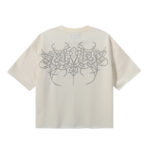 BK017P75，BKYS Rock F-Terry Cropped T-shirt烫钻设计