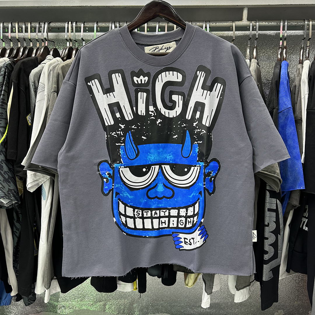 BK015P72，BKYS Stay High Graphic T-Shirt