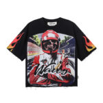 BK012P80，BKYS Waves F-Terry Cropped T-Shirt