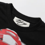 BK012P80，BKYS Waves F-Terry Cropped T-Shirt