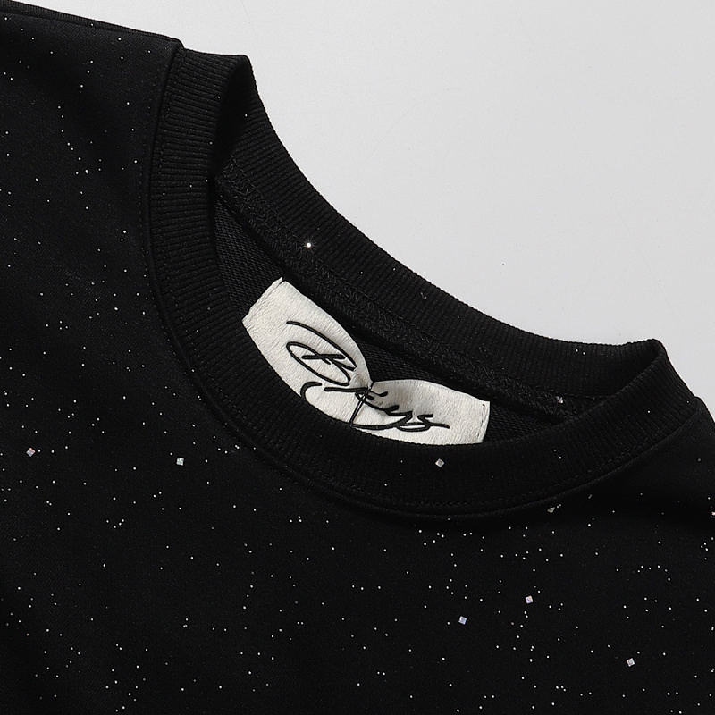编号BK013，P75 BKYS On Fire F-Terry Cropped Tee