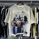 编号BK011，P75, BKYS Natural Punks F-Terry Cropped T-shirt烫钻毛圈短袖