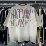 编号BK011，P75, BKYS Natural Punks F-Terry Cropped T-shirt烫钻毛圈短袖
