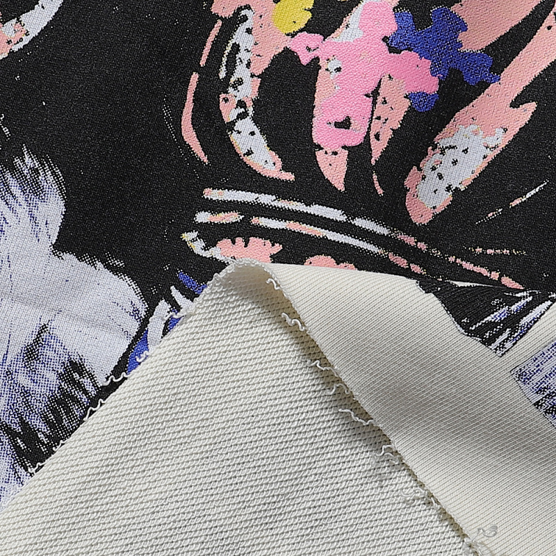 编号BK011，P75, BKYS Natural Punks F-Terry Cropped T-shirt烫钻毛圈短袖