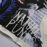 编号BK011，P75, BKYS Natural Punks F-Terry Cropped T-shirt烫钻毛圈短袖