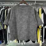 编号BK010，P75 BKYS Saint F-Terry Cropped T-shirt烫钻Saint毛圈短袖