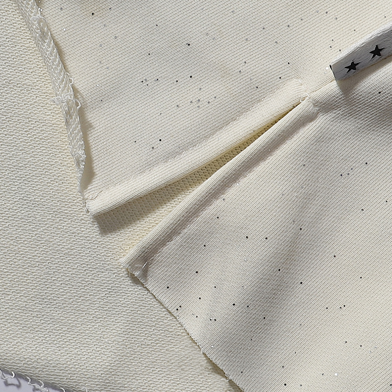 编号BK009，P75,BKYS Hooked F-Terry Cropped T-shirt烫钻骷髅汽车印花