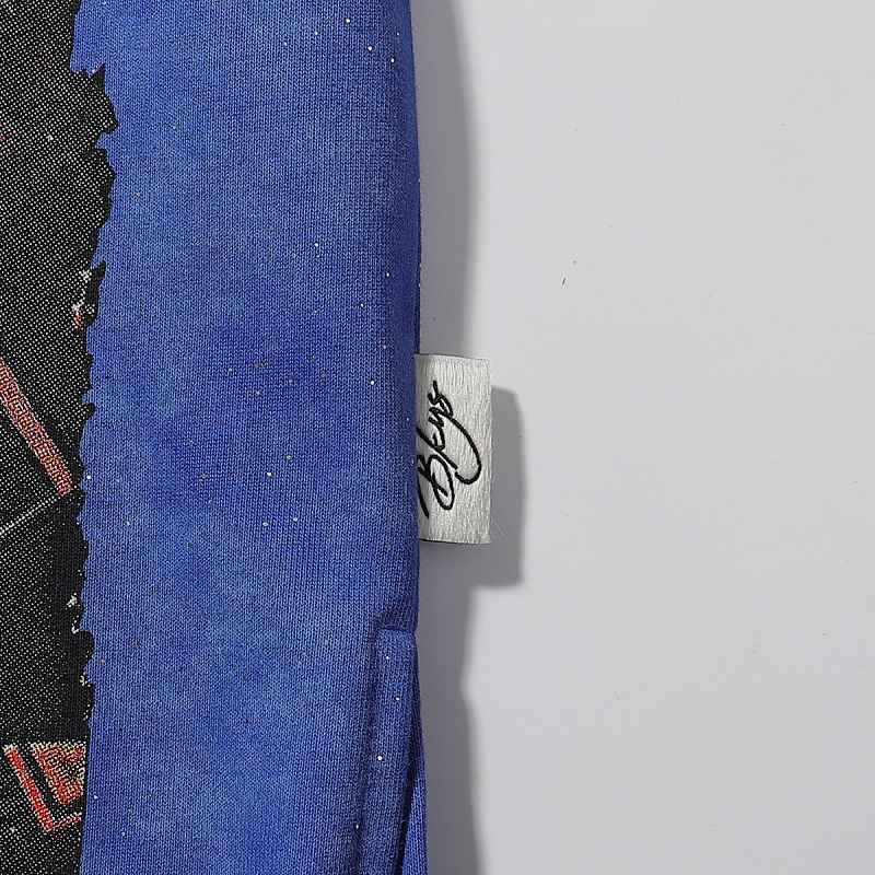 编号BK008，P75,BKYS Synergy F-Terry Cropped T-shirt烫钻小丑气球短袖