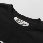 编号BK007，P75BBKYS Crew F-Terry Crop T-shirt烫钻毛圈短袖