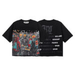 编号BK007，P75BBKYS Crew F-Terry Crop T-shirt烫钻毛圈短袖