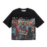 编号BK007，P75BBKYS Crew F-Terry Crop T-shirt烫钻毛圈短袖