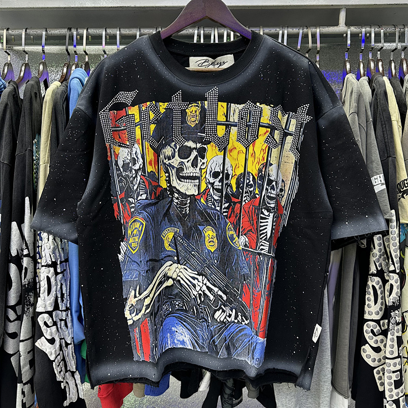 编号BK006#75，BKYS Get Lost F-Terry Cropped T-shirt