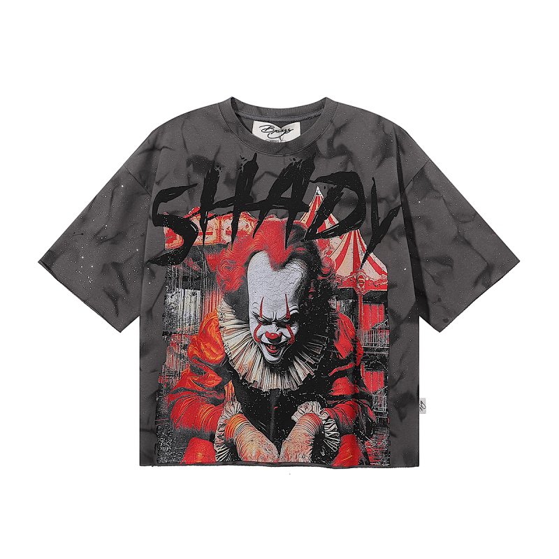 编号BK002，BKYS Shady F-Terry Cropped T-shirt