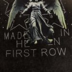 F516# P63 FIRST ROW MADE IN HEAVEN SHINING ANGEL CROPPED TEE最新潮牌烫钻短袖T恤