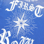 F806# P75 First Row A Sacred Vow Heart 2026ss最新时尚潮牌烫钻拉浆高品质短袖T恤