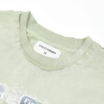 F803# P67 FIRST ROW Breaking News Warning From Heaven Cropped Tee 2026ss欧美街头潮牌短袖T恤