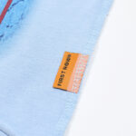F512# P72 FIRST ROW LOST UTOPIA RUINS DREAM CROPPED TEE美国潮牌白墨直喷高品质烫钻短袖T恤