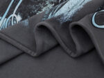 F513# P72 FIRST ROW LOST UTOPIA UNEARTH CROPPED TEE 白墨直喷透气烫钻短袖T恤