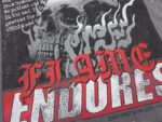 F506# P68(白色） P70(灰色) FIRST ROW BREAKING NEWS BURNING FLAMES CROPPED TEE时尚烫钻潮牌短袖