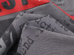 F506# P68(白色） P70(灰色) FIRST ROW BREAKING NEWS BURNING FLAMES CROPPED TEE时尚烫钻潮牌短袖